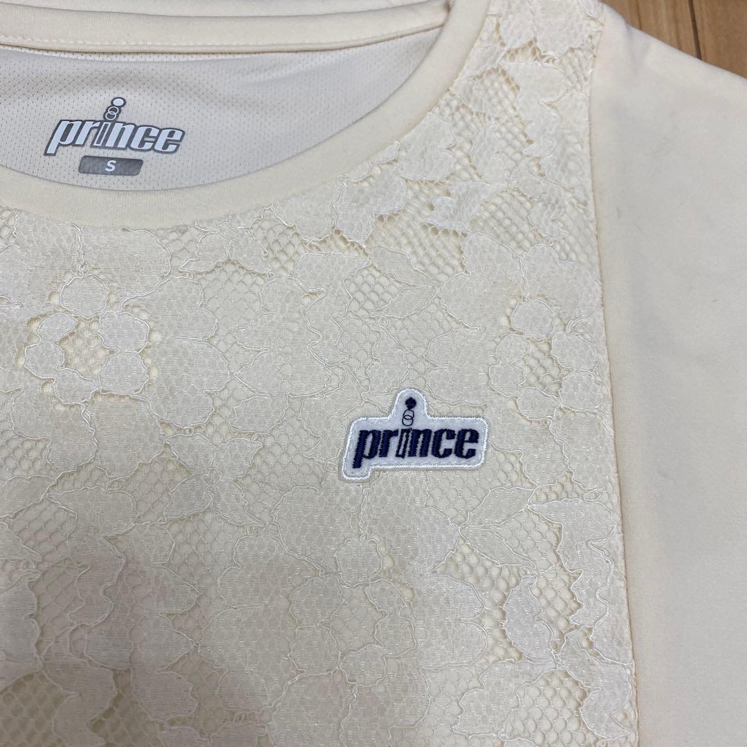 prince レース模様ドレス クリーム