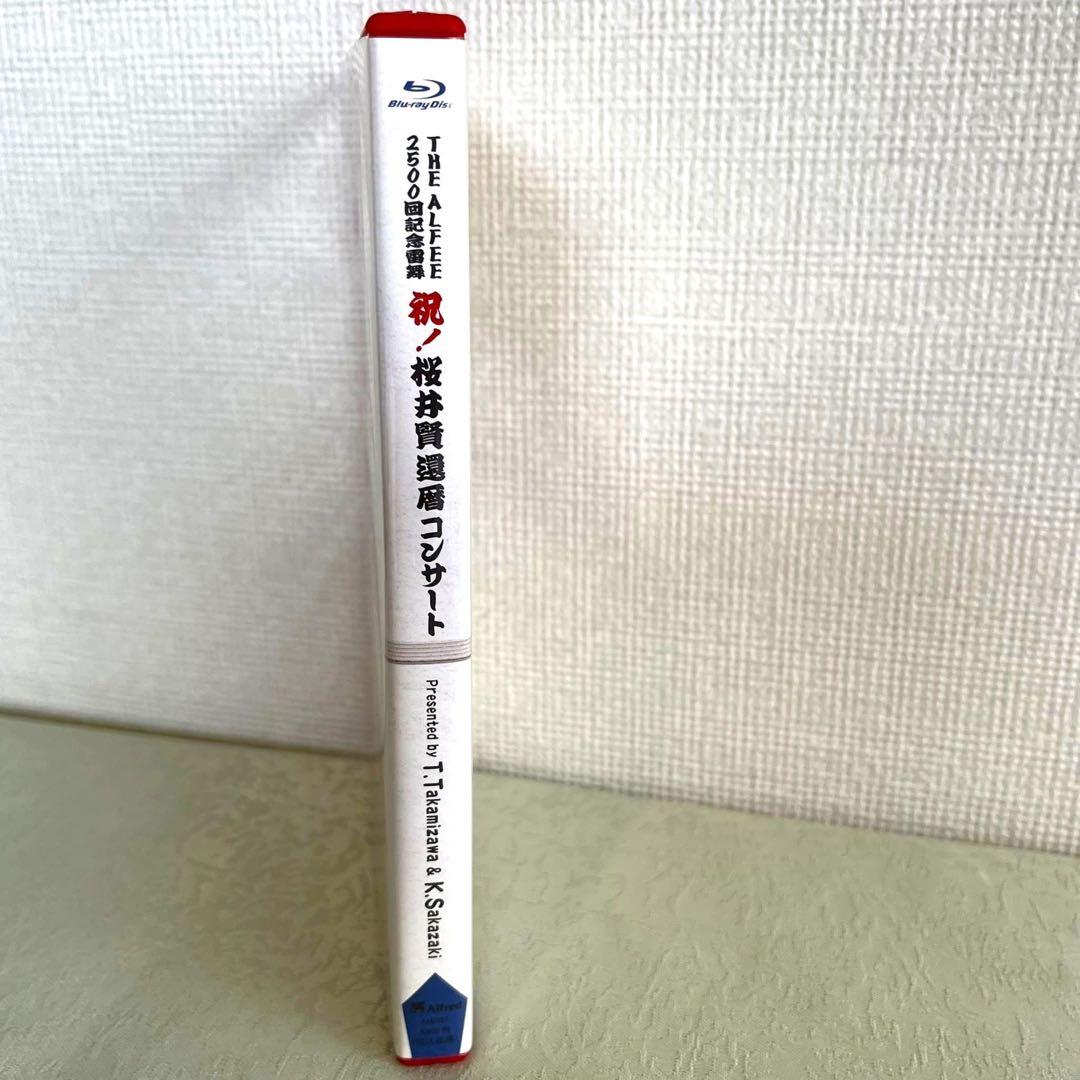 THE ALFEE 2500回記念雷舞　祝　桜井賢還暦コンサート　DVD 美品