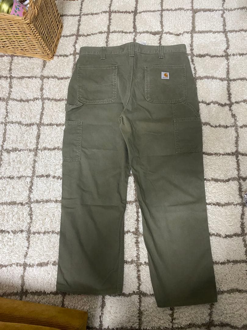 90'sカーハート カーキ　パンツ36×34