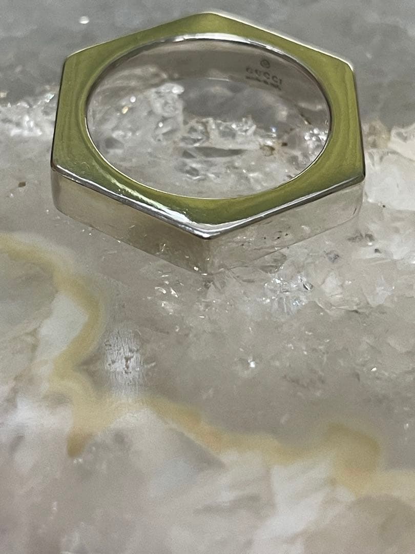 GUCCI グッチ　指輪　リング　リミテッドエディション　ヘキサゴン　10号