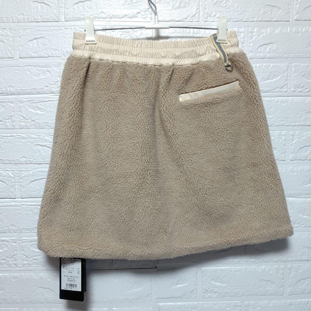 CPGゴルフ　フェイクファースカート　ボア　未使用品　蓄熱