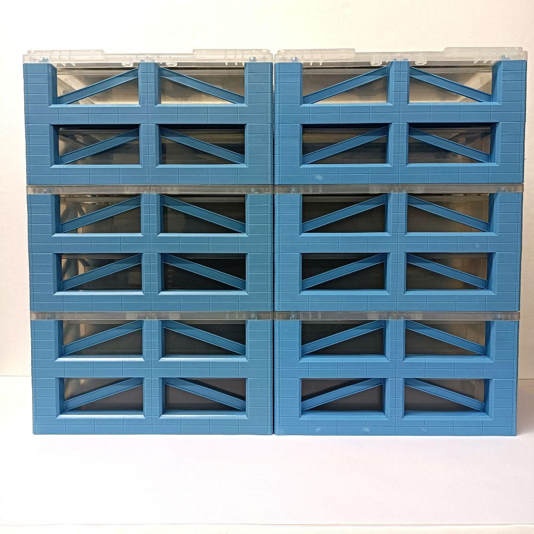 150.トミカ　パーキングケース　収納ケース　６点セット