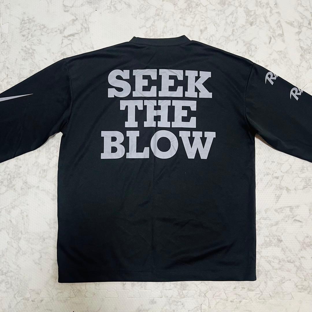 RAIDJAM ブラック ロングスリーブ Tシャツ