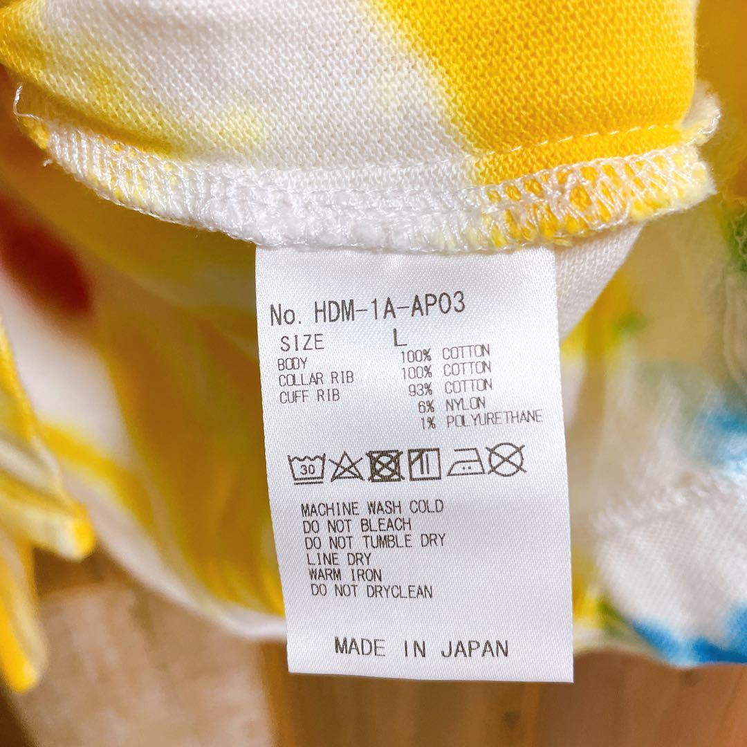 ホーンガーメント HORN GARMENT タイダイ ミッキー刺繍 ポロシャツ