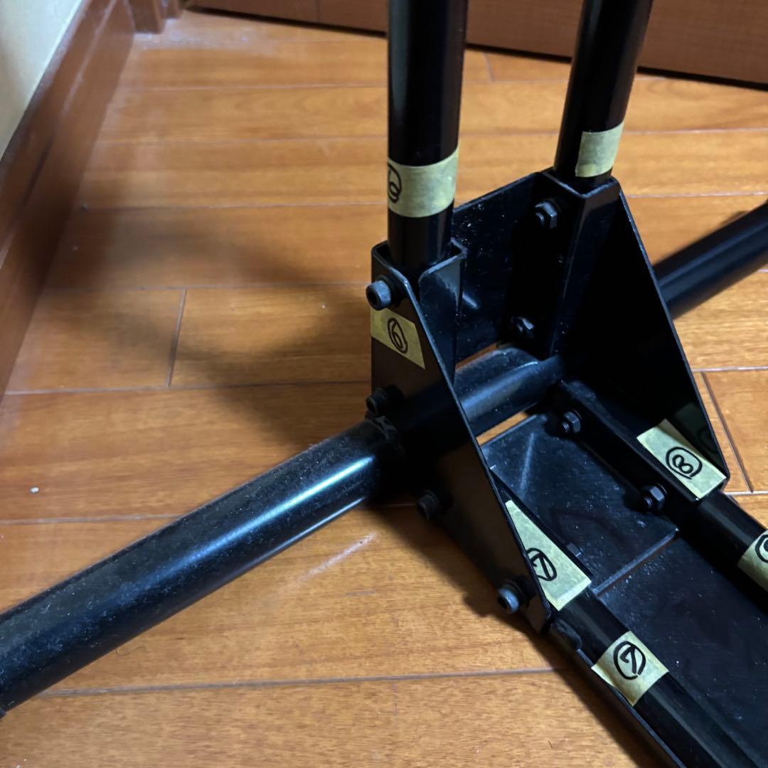 CycleLocker 縦置き自転車スタンド ブラック CS-650（説明書あり