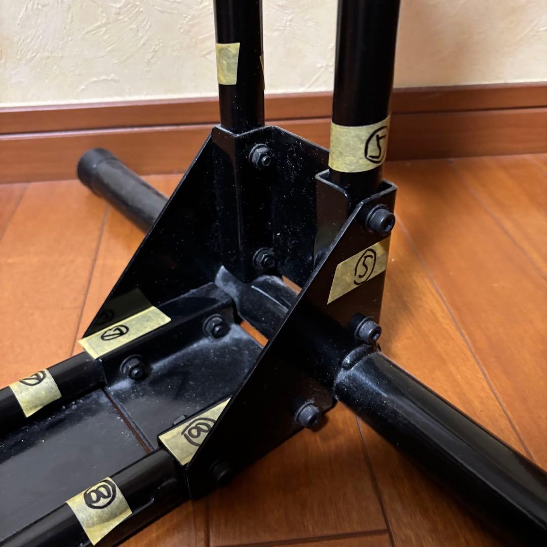 CycleLocker 縦置き自転車スタンド ブラック CS-650（説明書あり