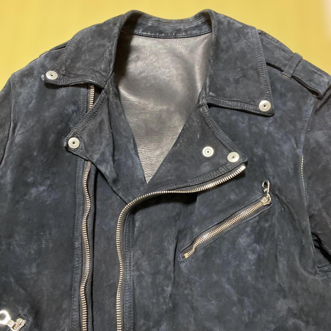 BACKLASHスウェード ダブルライダース ジャパンカーフ　1878-RS