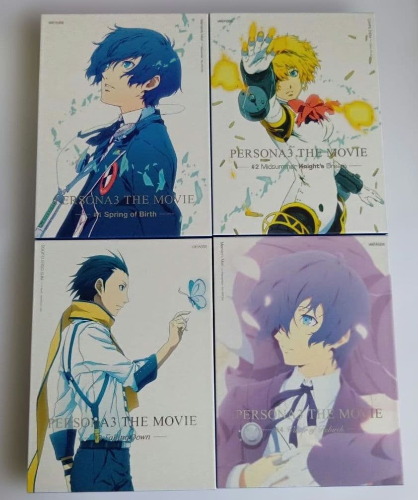 ペルソナ3 THE MOVIE 劇場版 DVD 全4巻 パンフレット 等 セット