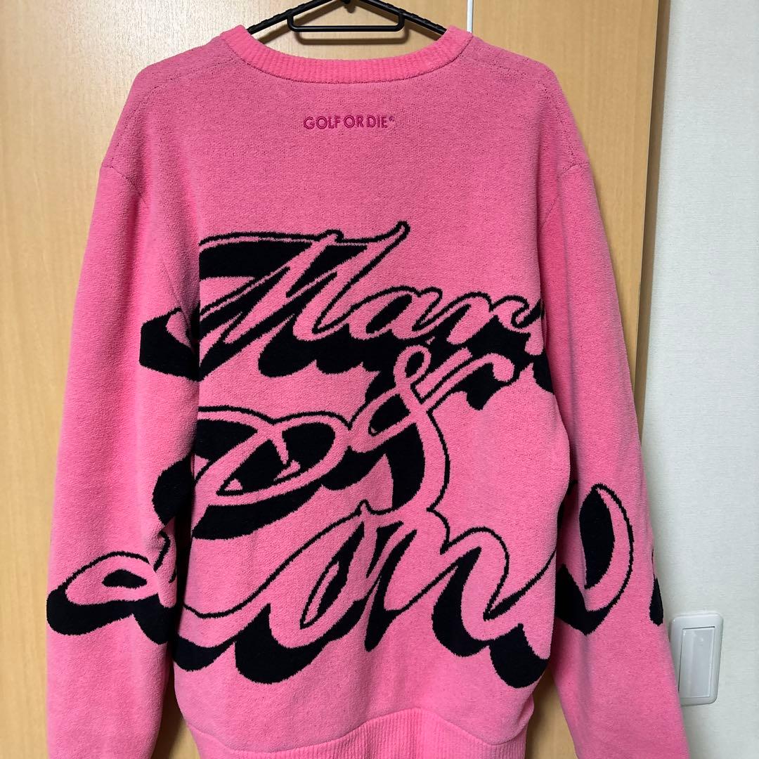 【試着のみ】マークアンドロナ　防寒ニット　Lサイズ