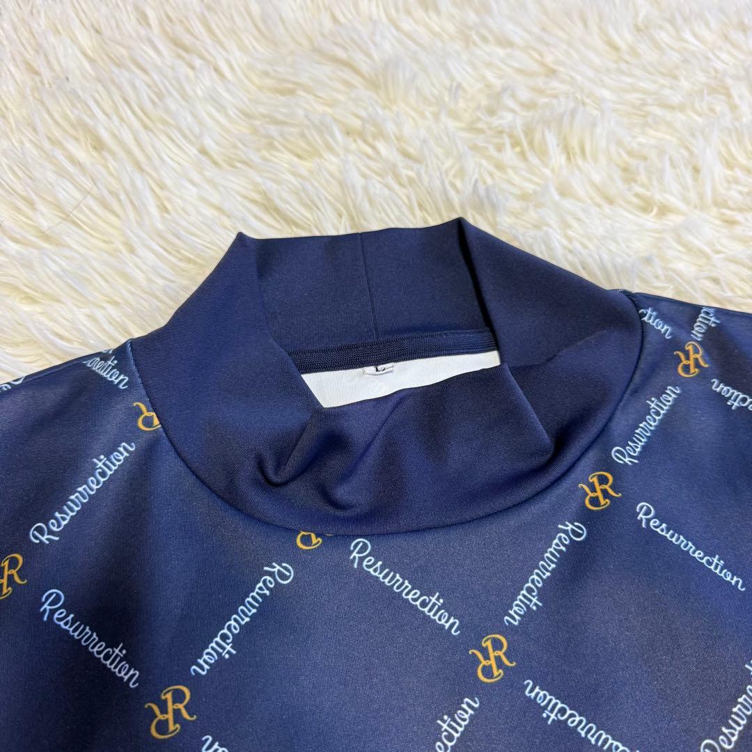 【レザレクション】美品 セットアップ モックネック ハーフパンツ L メンズ