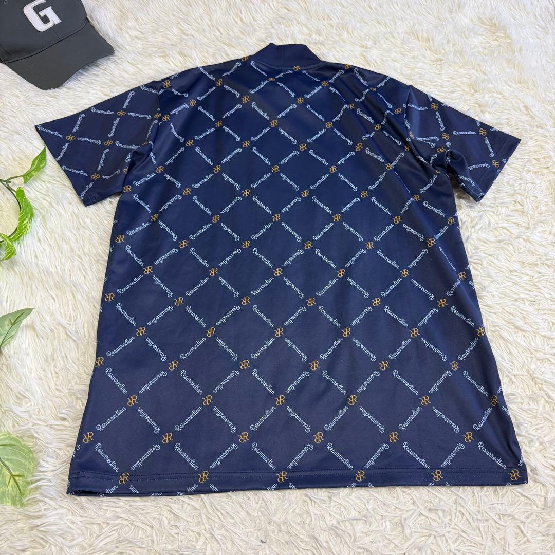 【レザレクション】美品 セットアップ モックネック ハーフパンツ L メンズ