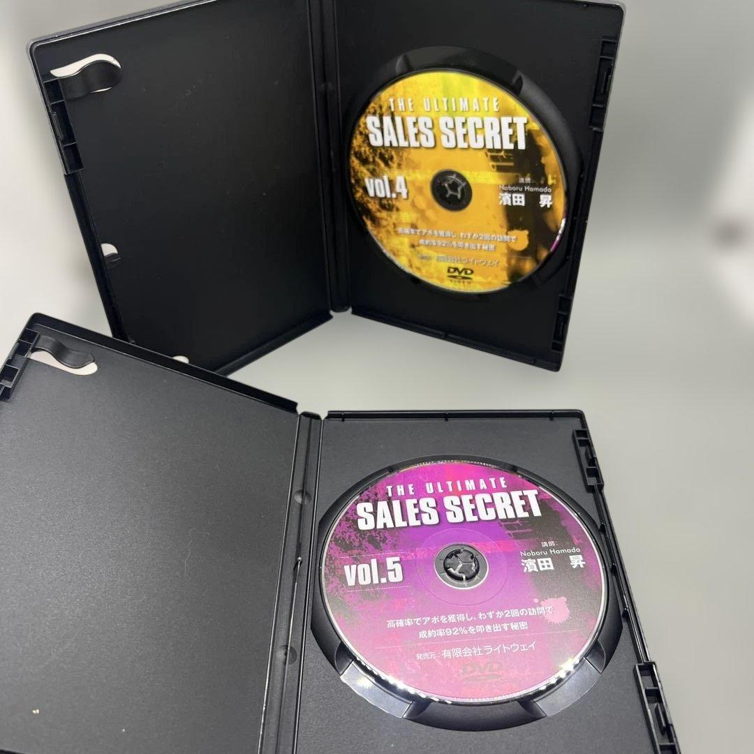 THE ULTIMATE SALES SECRET DVD 全5巻 濱田昇