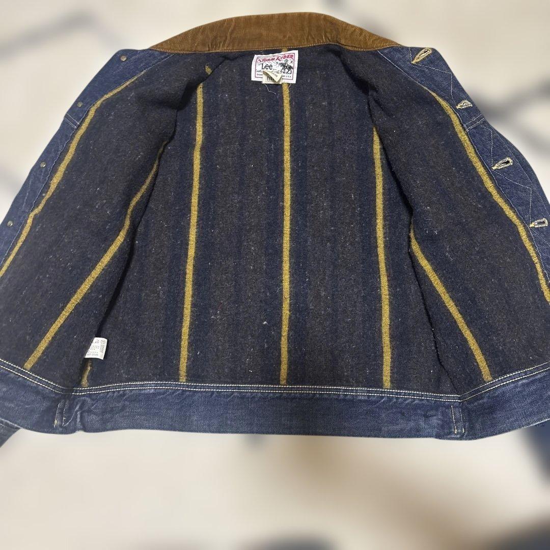 Lee リー　ストームライダー Gジャン　デニム　裏地付きMサイズ
