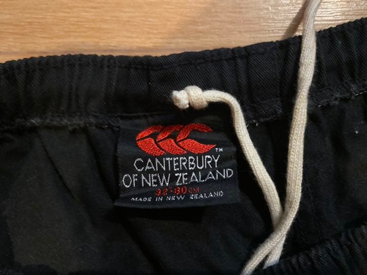 Canterbury ラグパン 黒 ウエスト78〜88cm 未使用品