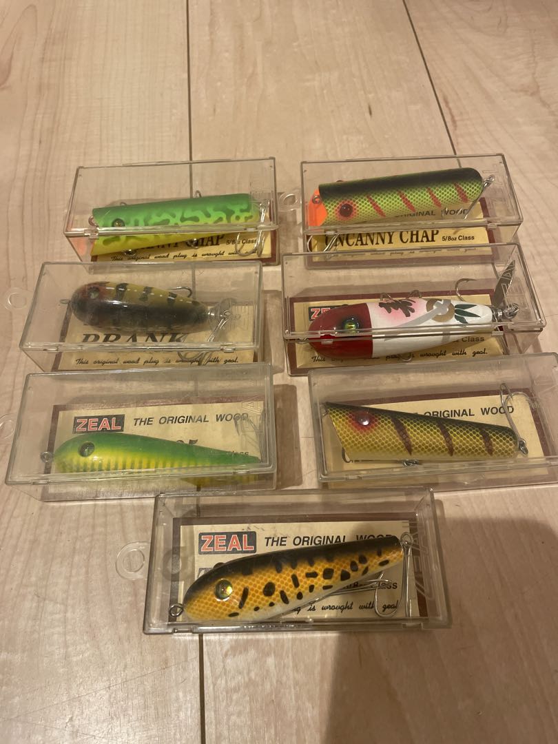 【F430】 ZEAL トップウォーター用ルアー29個セット BOX付