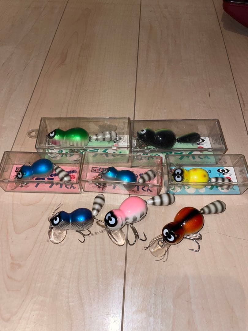 【F430】 ZEAL トップウォーター用ルアー29個セット BOX付