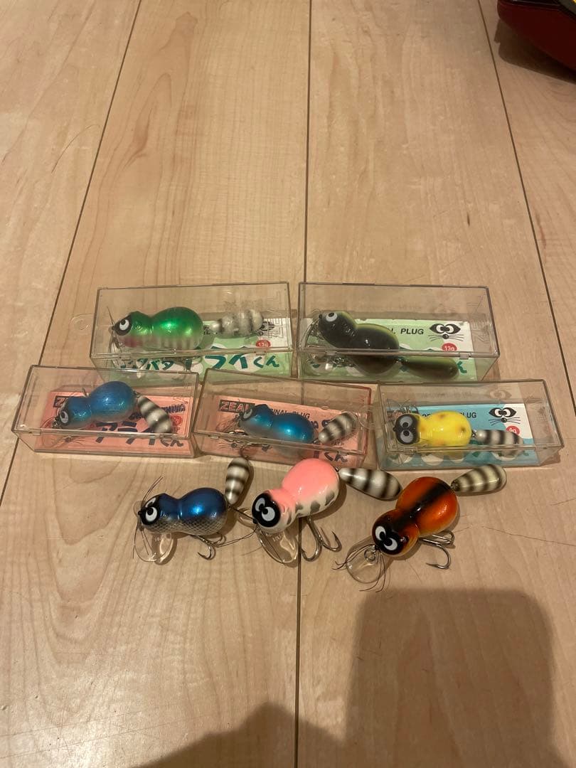 【F430】 ZEAL トップウォーター用ルアー29個セット BOX付