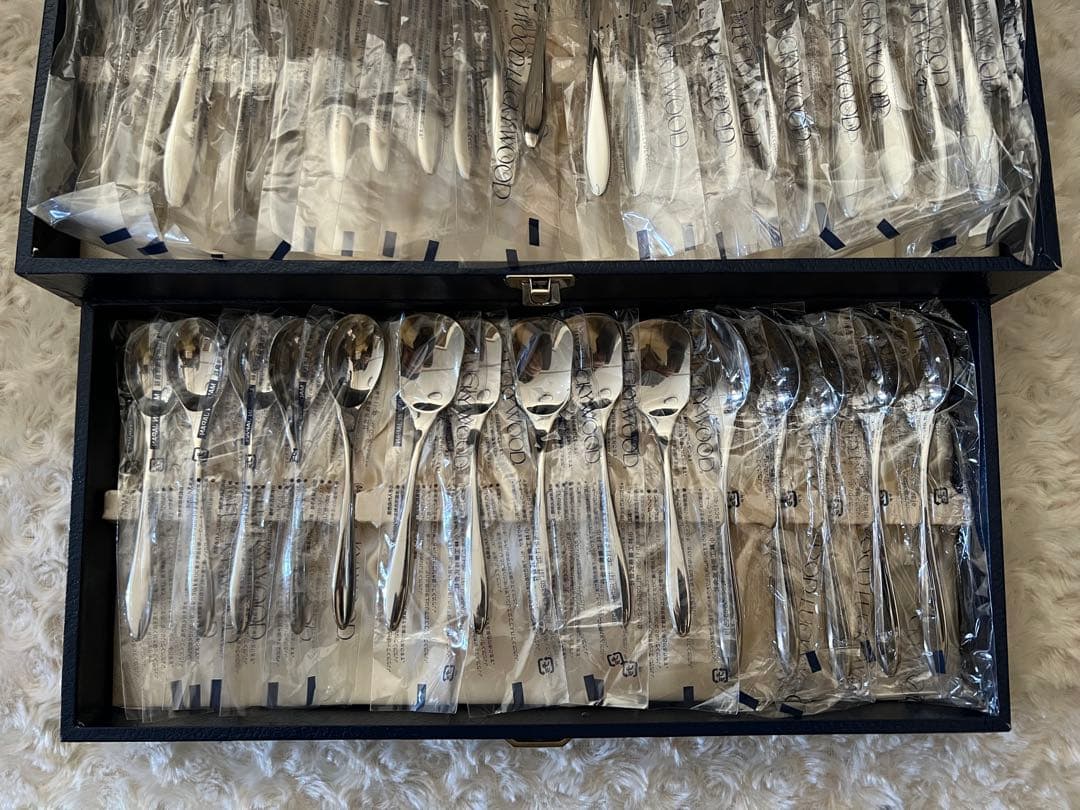 ラッキーウッド　カトラリーセット　マリール　ディナーセット〈53本セット〉