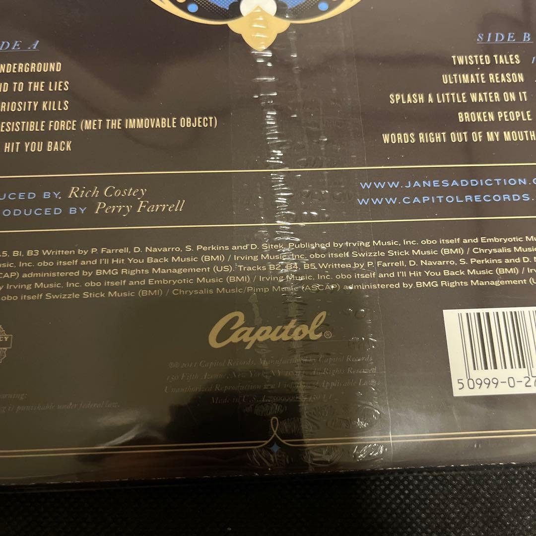 新品未開封　USオリジナル Jane's Addiction レコード　レア