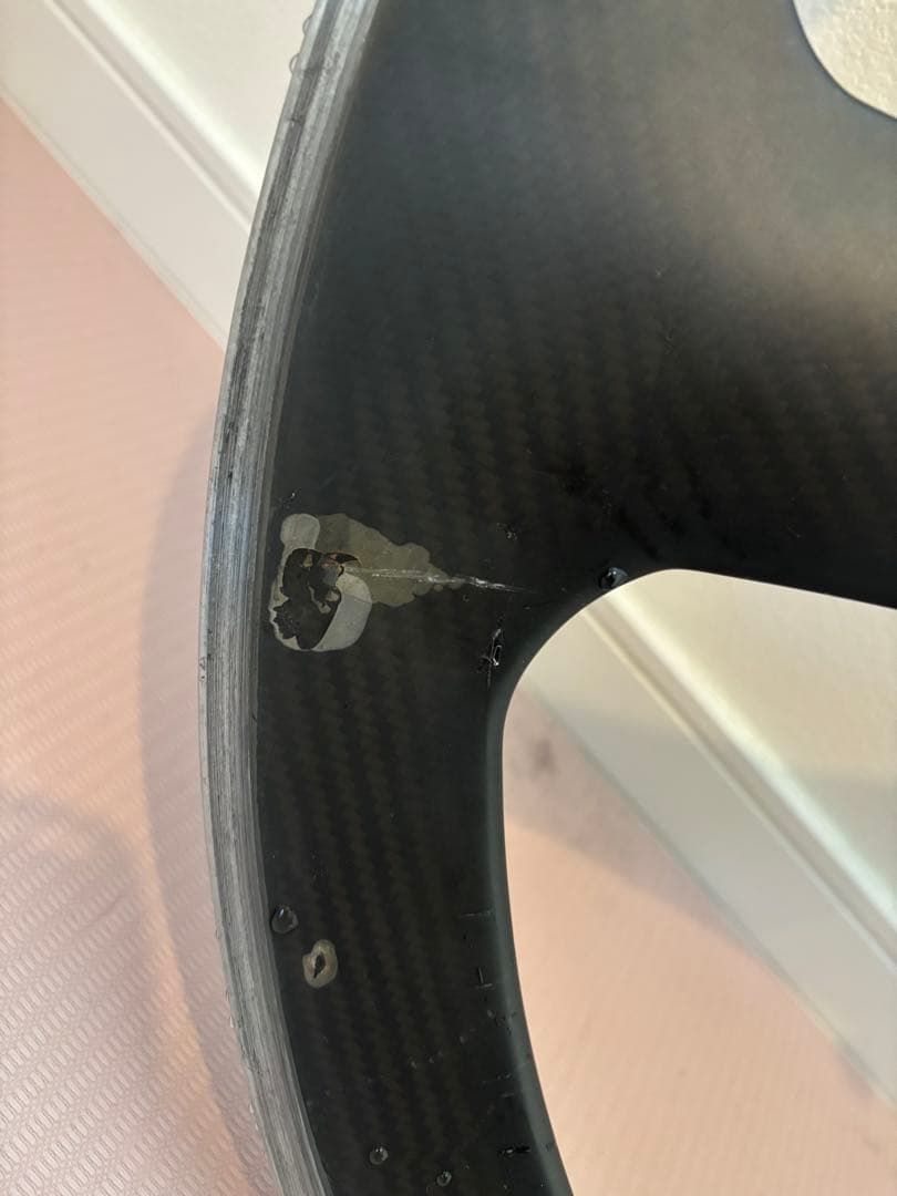 BLB NOTRIOUS03 カーボンリムバトンホイールエアロスポークピスト