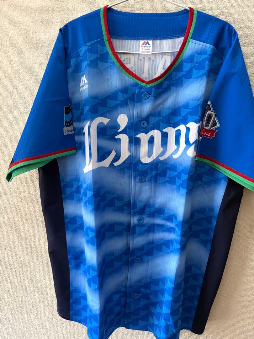 プロ野球　西武ライオンズ　ユニフォーム　松井稼頭央選手　復刻