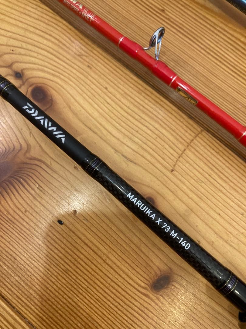 ダイワ　MARUIKA X 73 M-140 他2本