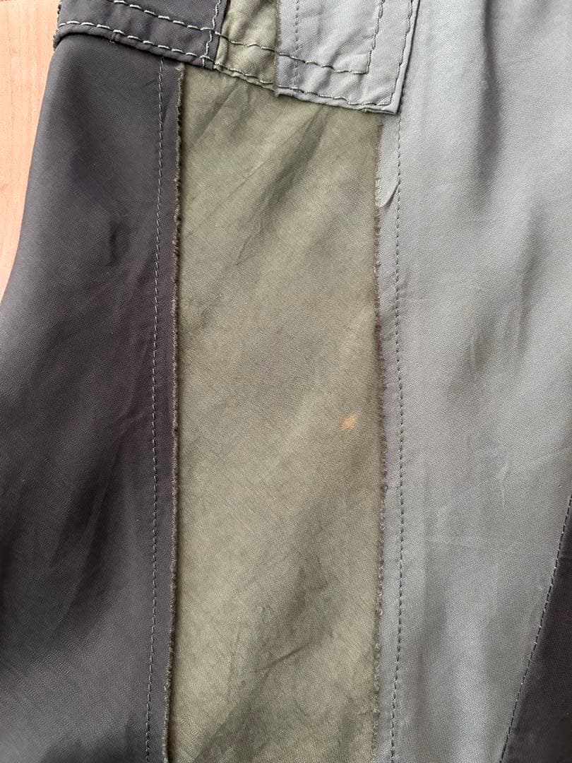 junya watanabe man 迷彩風パッチワーク ドレスワンピース