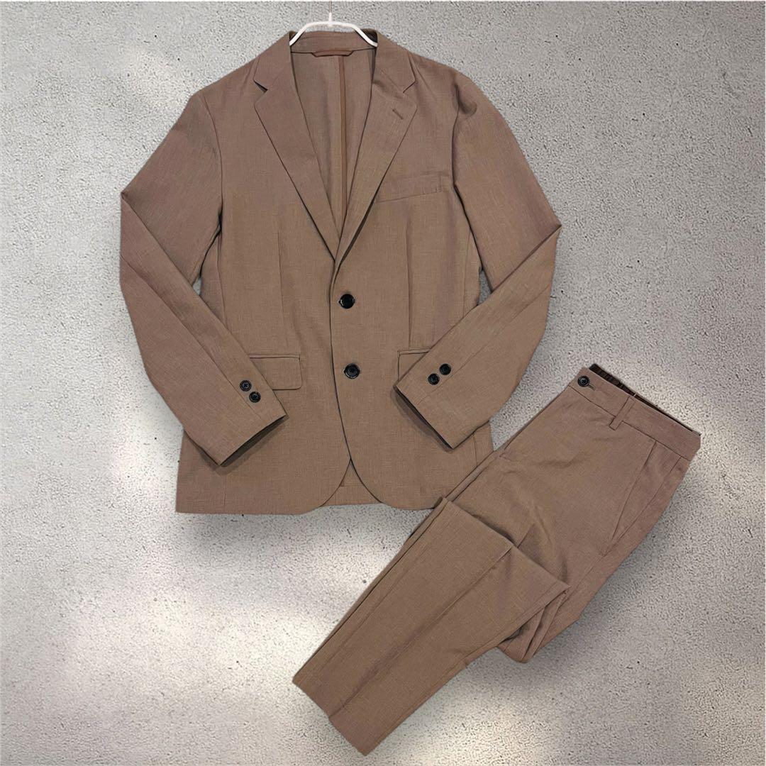 UNITED ARROWS green label セットアップ　ブラウン XS