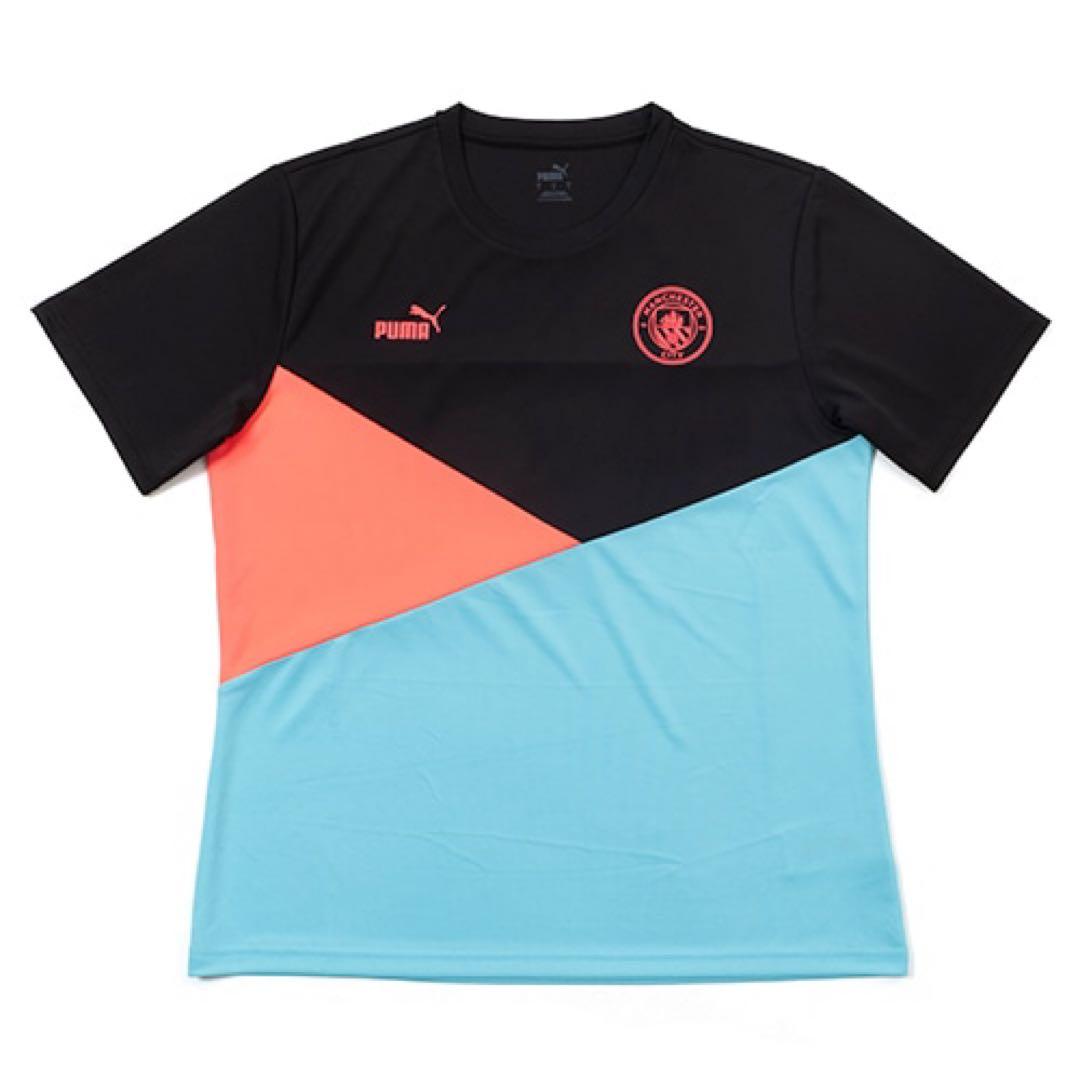 【未使用品】マンチェスターシティ ポリエステルＴシャツ　Ｌ