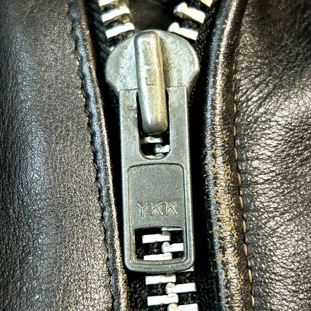 Schott 613 40 牛タグ ワンスター ダブルライダースジャケット