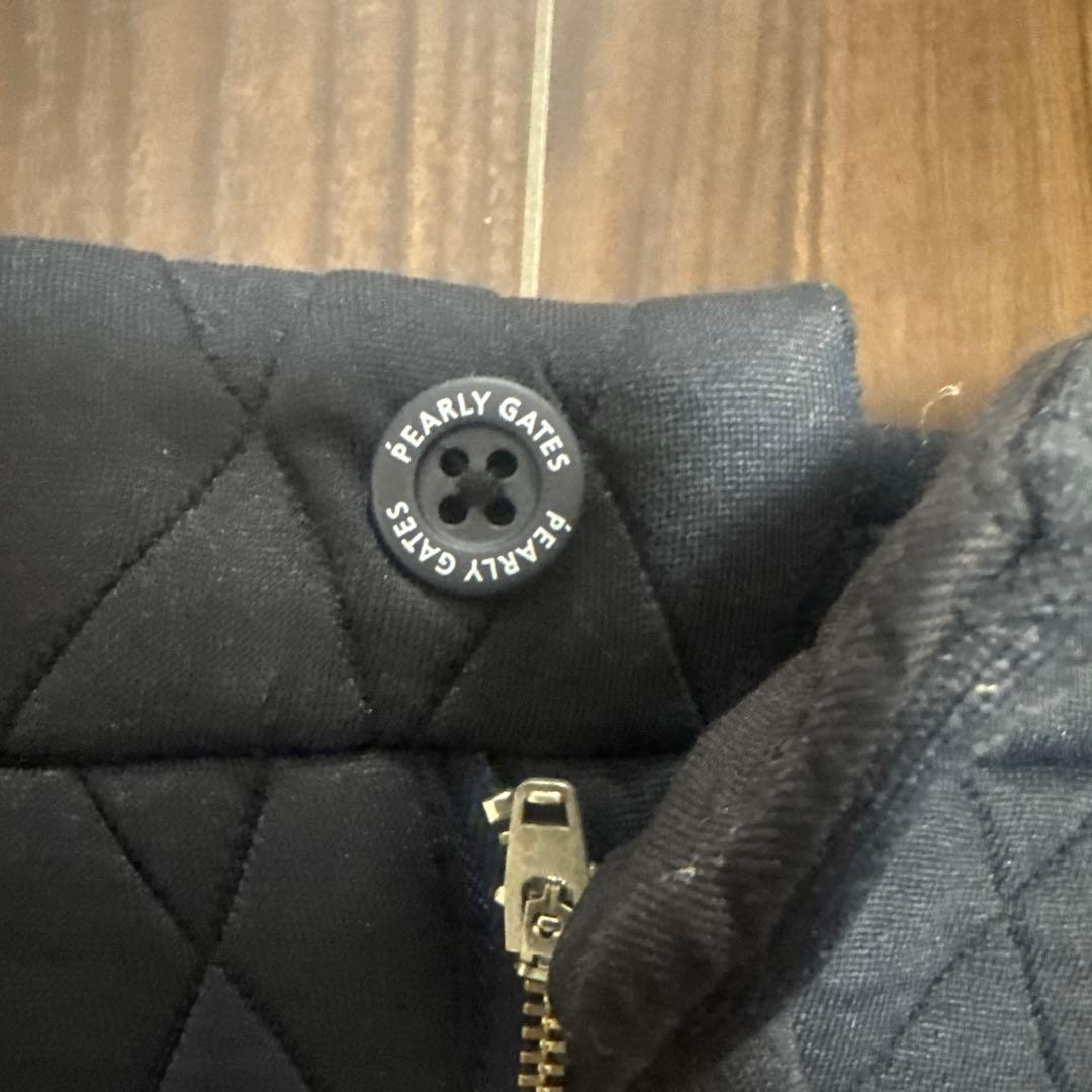 PEARLY GATES キルティングスカート　黒　　　 0