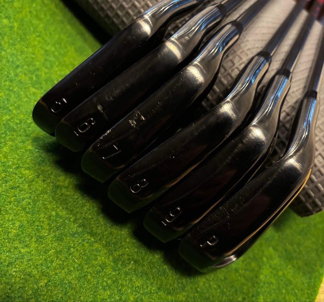 キャロウェイ　X FORGED black 6本セット