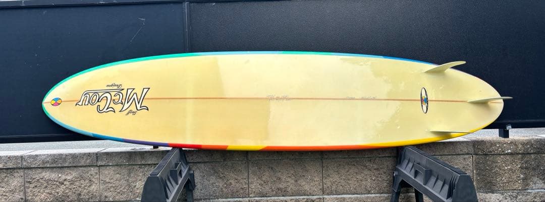レア! MCCOY マッコイ サーフボード NUGGET 8’0 ミッドレングス