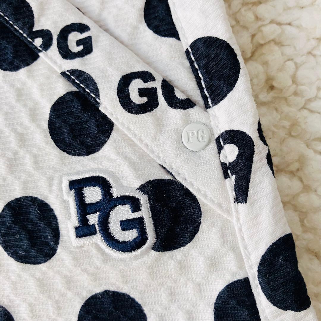 【タグ新品】パーリーゲイツ 伸縮性抜群！ 春夏 後ろプリーツ スカート1