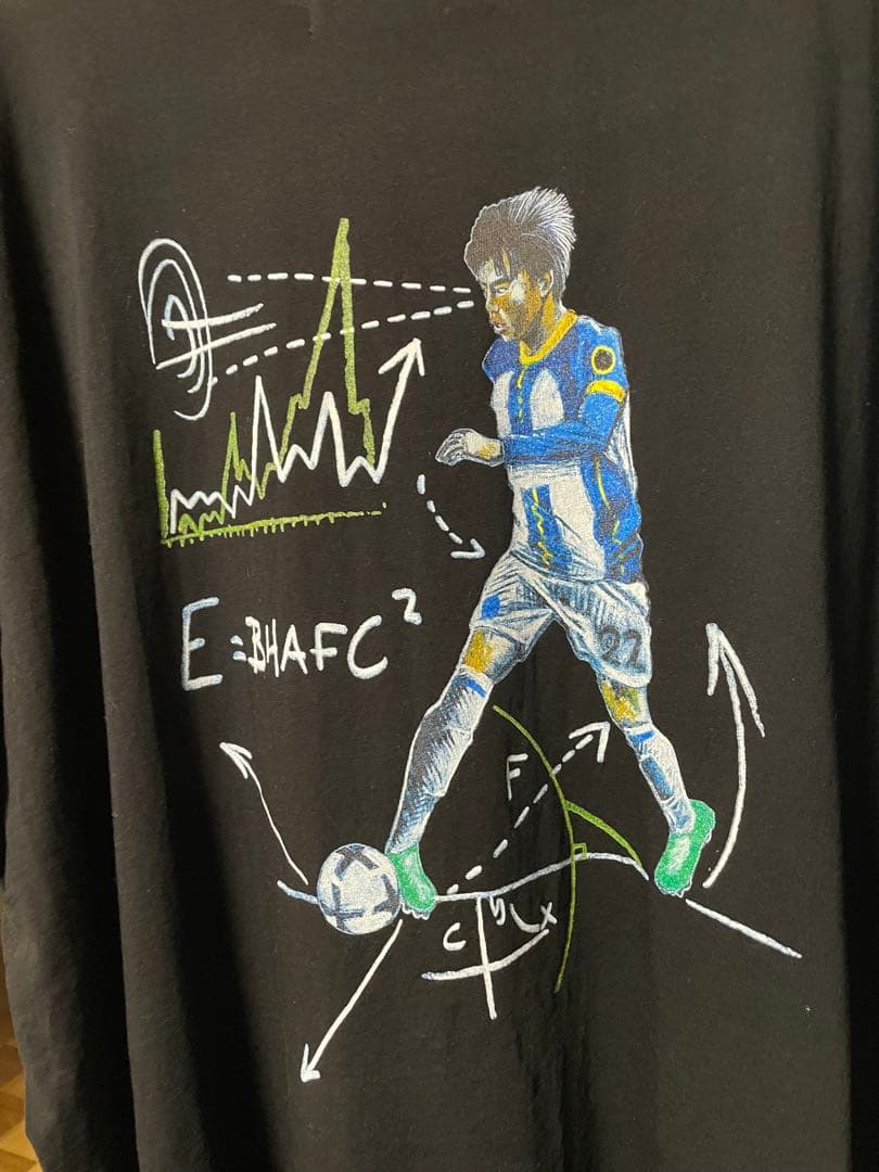 三笘薫 ブライトン Tシャツ 3XL 黒