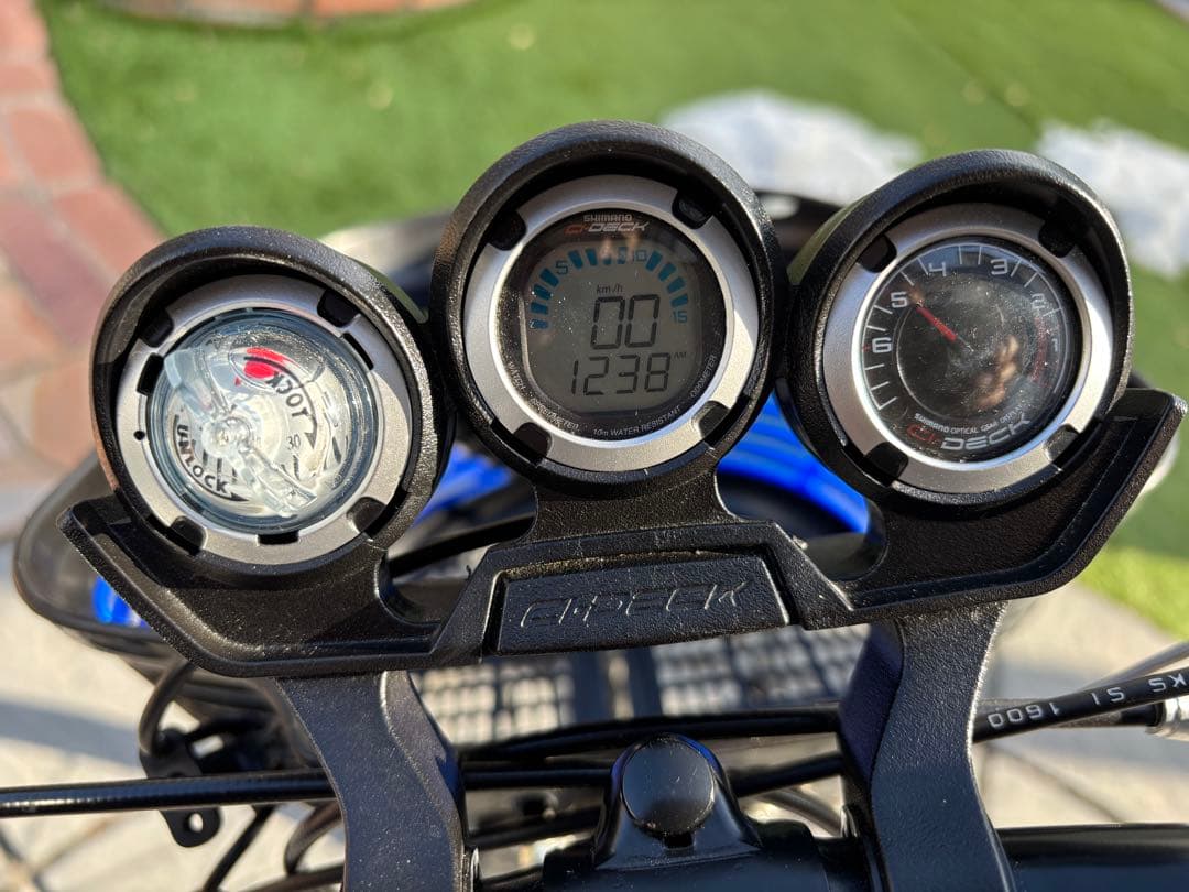 BRIDGESTONE24インチ　キッズサイクル青黒　 直接受け渡し