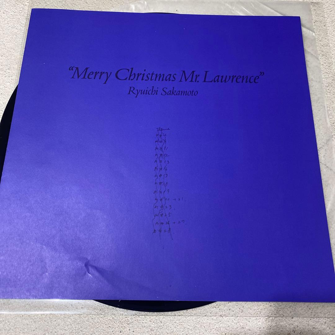 坂本龍一／戦場のメリークリスマス　レコード　帯付き