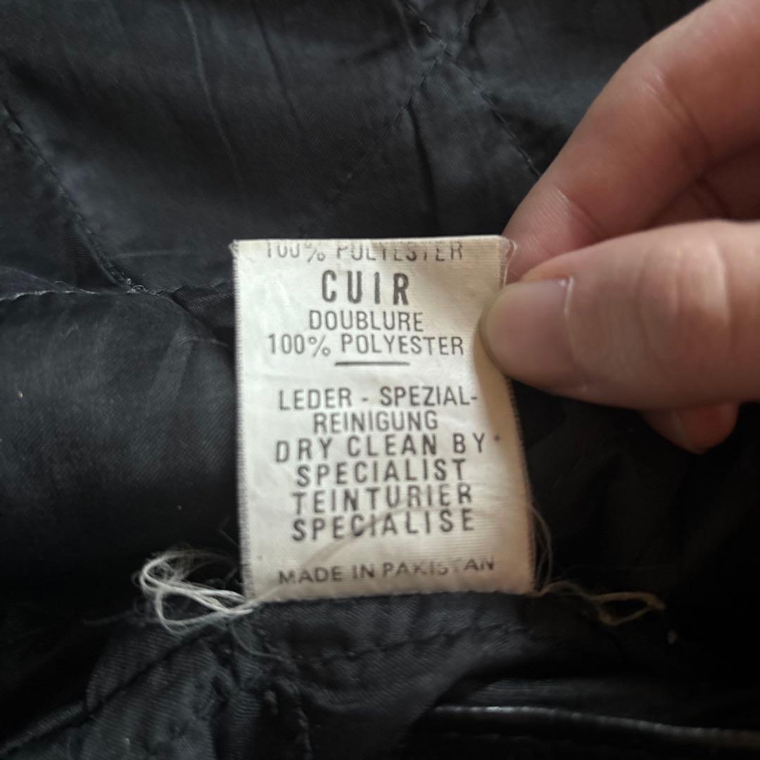 r*様 レザーダブルライダースジャケット　80s,90s