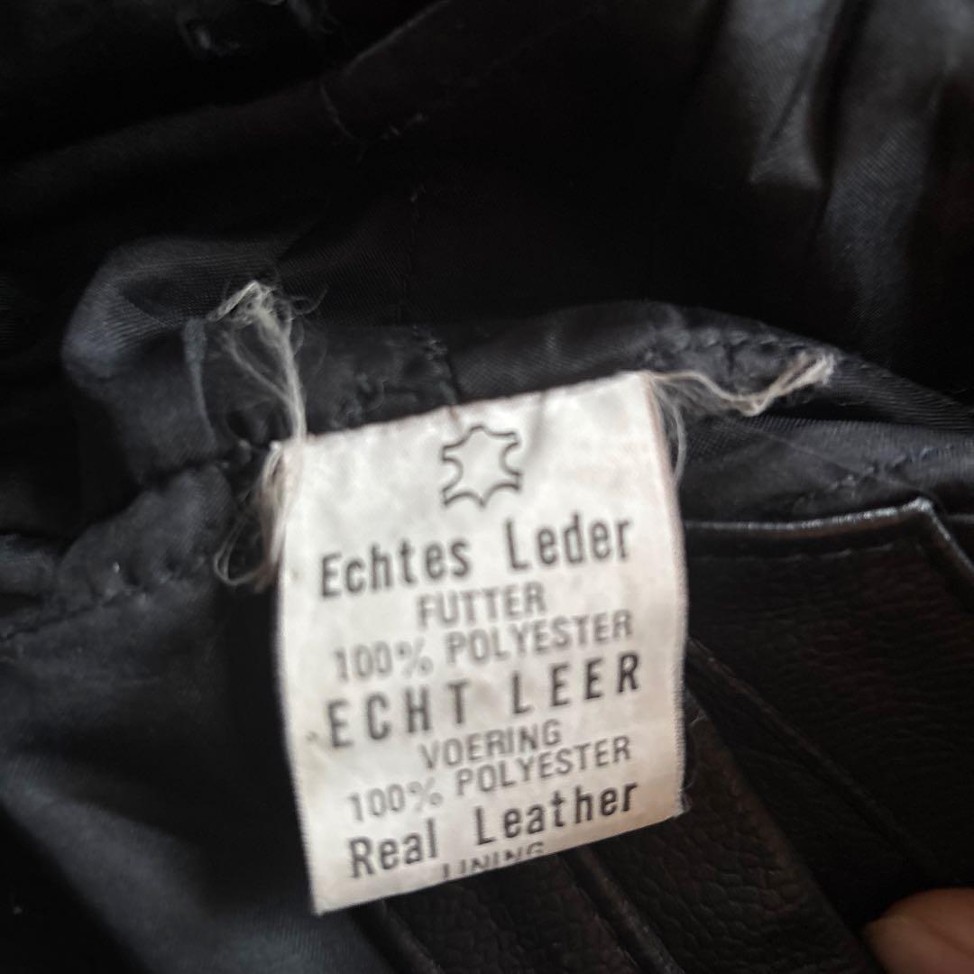 r*様 レザーダブルライダースジャケット　80s,90s