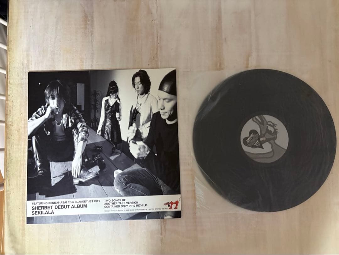 希少LP☆SHERBETSシャーベッツSEKILALAセキララ☆シャーベット