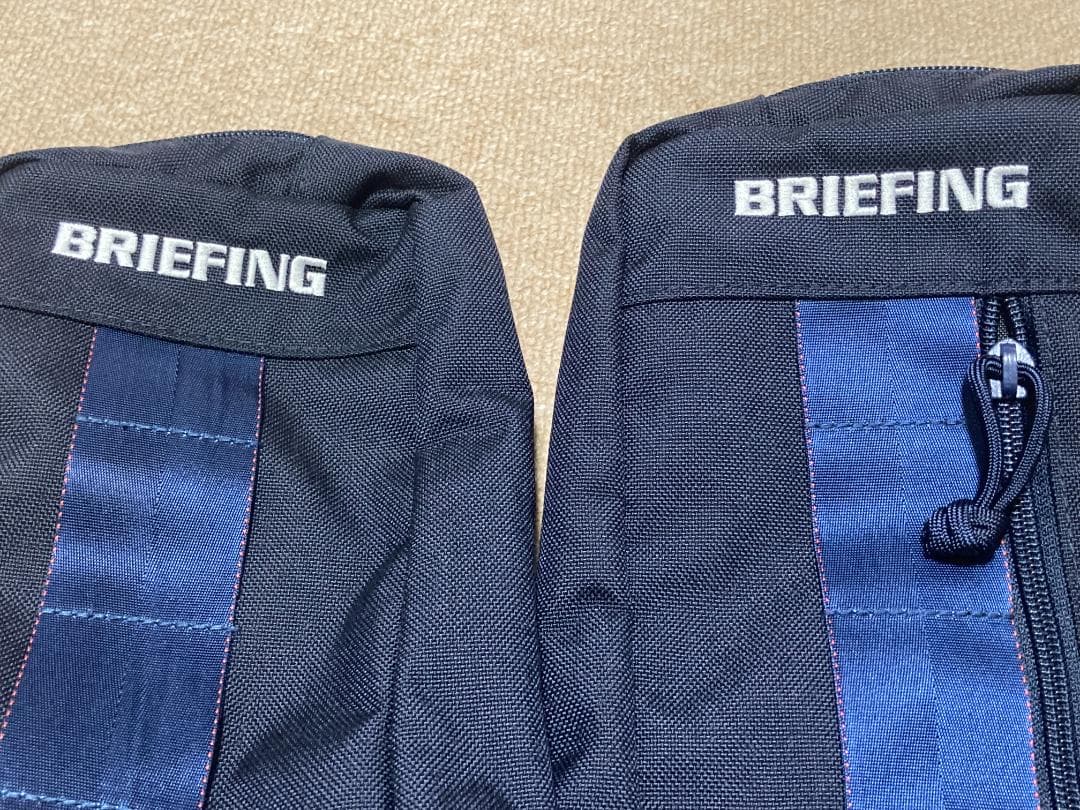 BRIEFING golf シューズケース　ネイビー