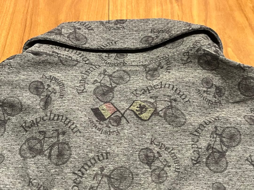 KAPELMUUR サイクルジャージ Sサイズ グレー カジュアルシャツ日本製