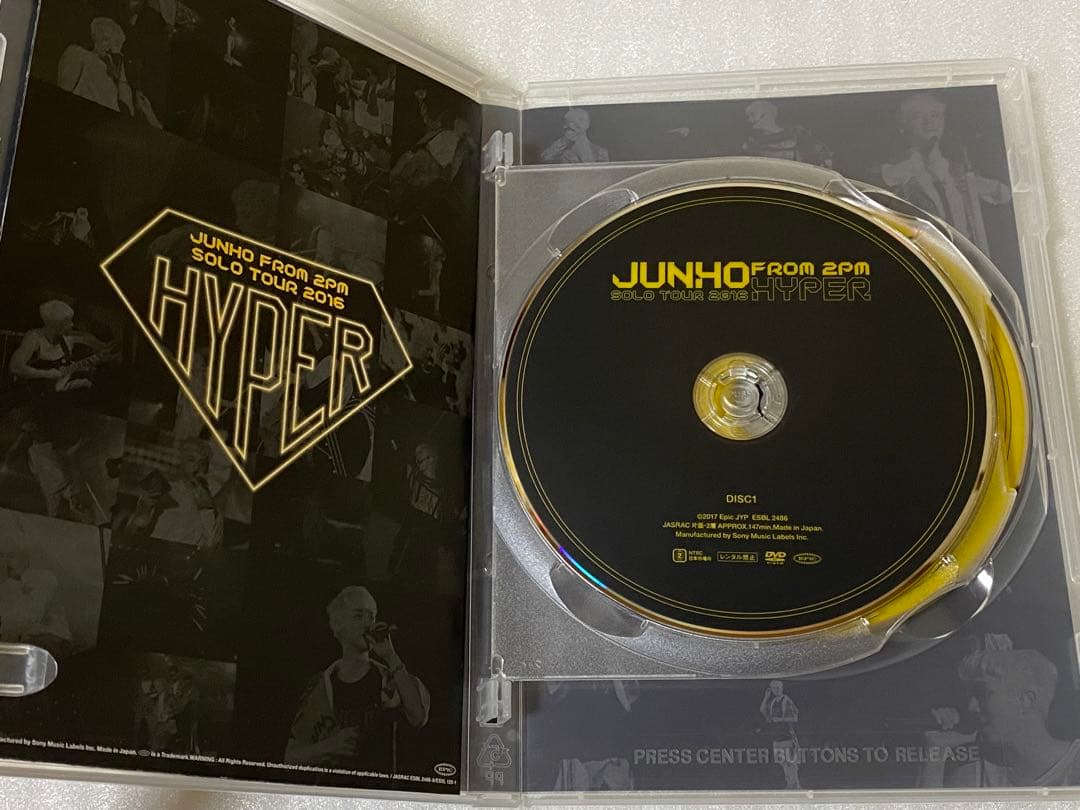 K-POP・アジア JUNHO From 2PM Solo Tour 2016 HYPER DVD