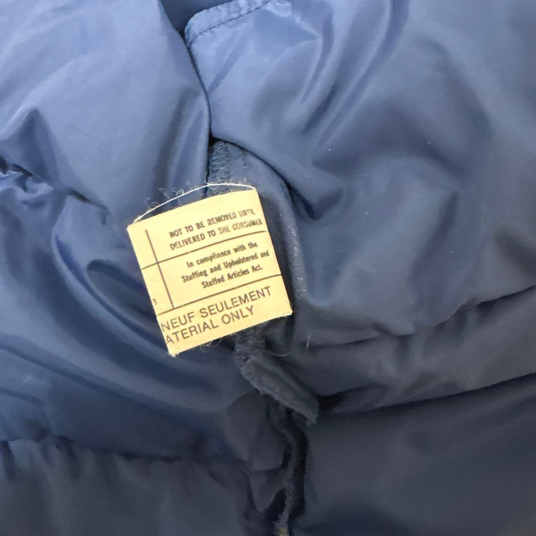 ウールリッチ　80年ダウンベストベスト　ネイビーＭサイズ