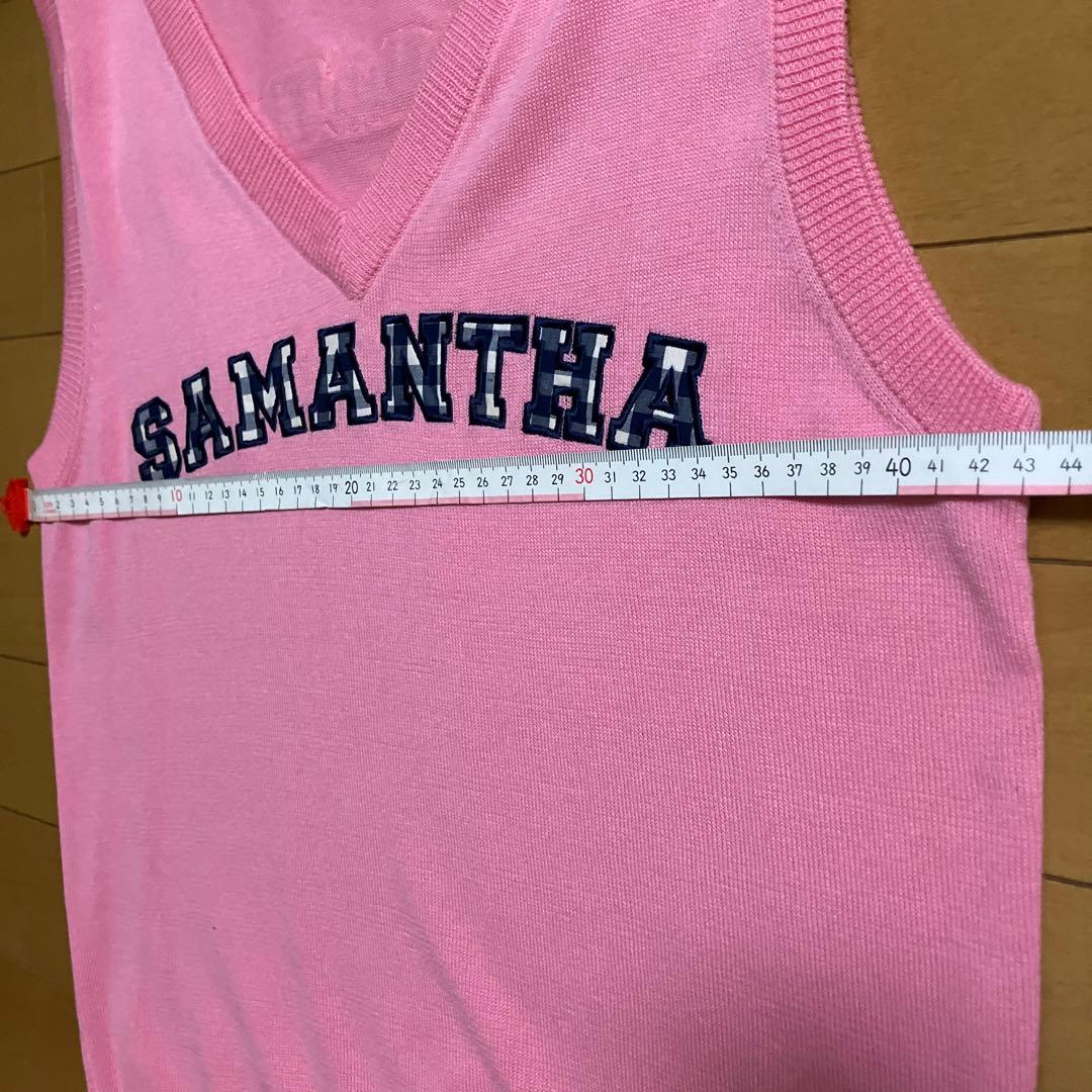 レディースゴルフ　Samantha Thavasa ベストとスカートセット