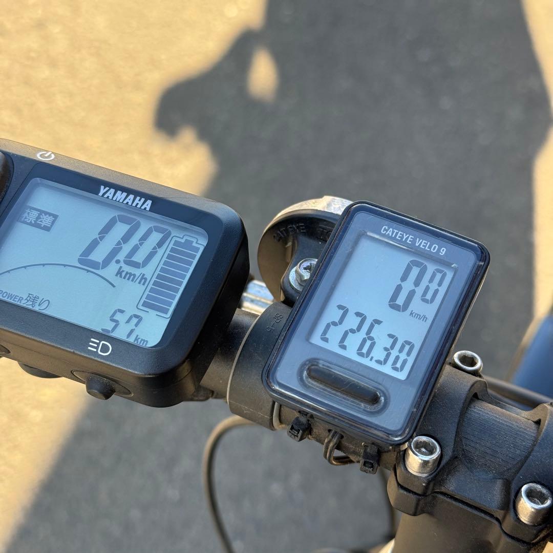 ヤマハPAS BRACE 12.8mA 45km/hアシスト　爆速　バッテ良