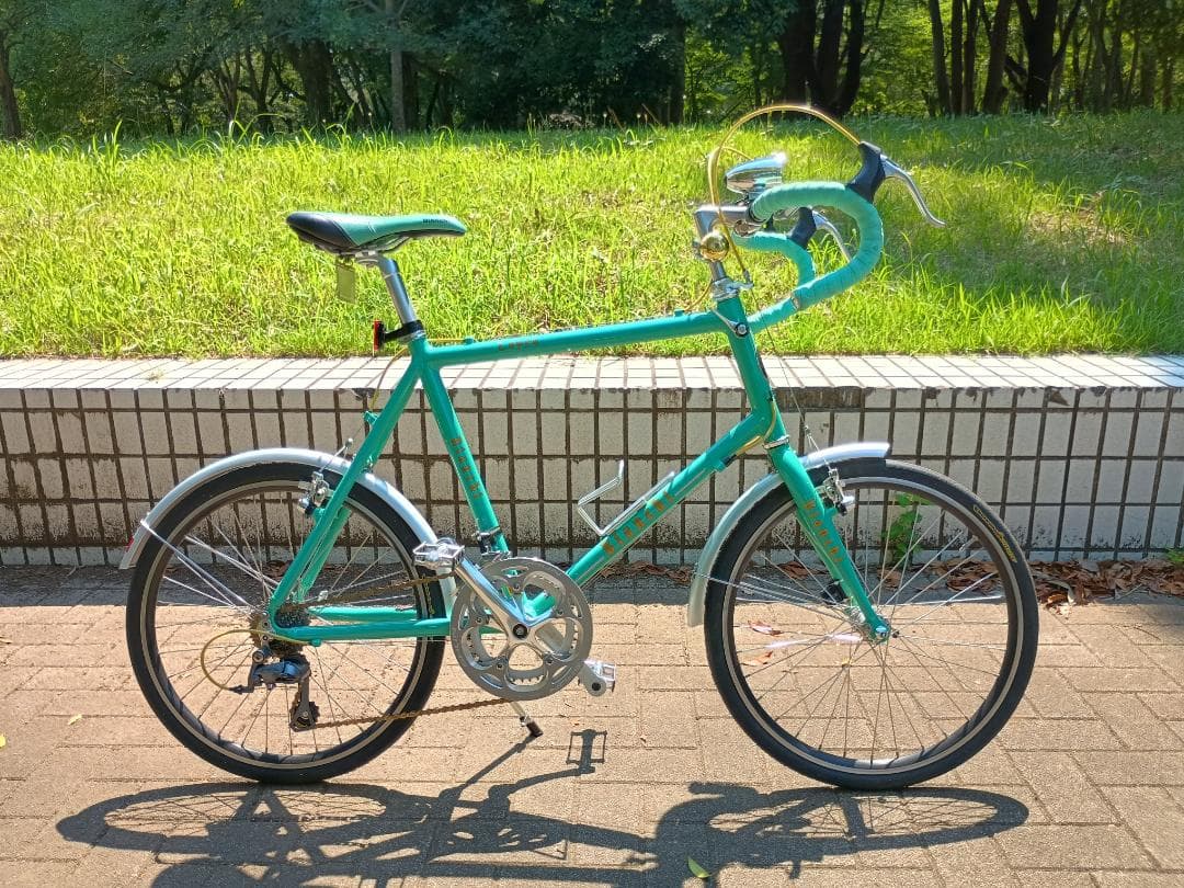 【引取り限定】 Bianchi ビアンキ ミニベロ8 Lepre
