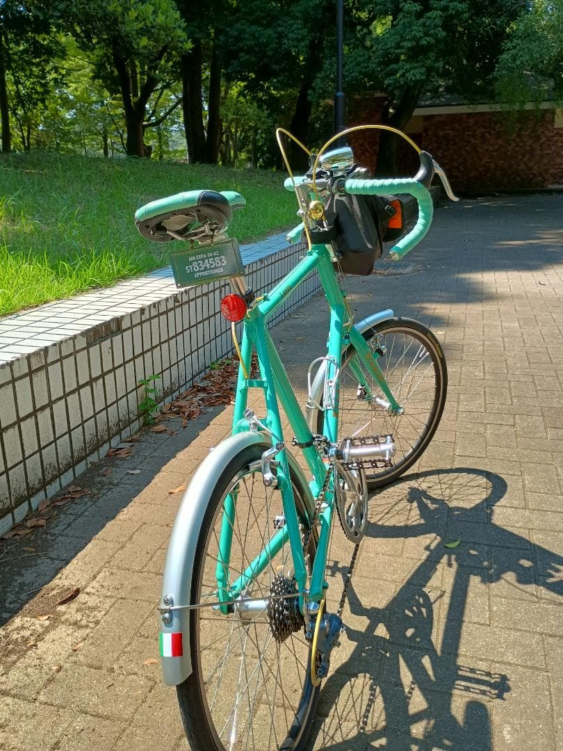 【引取り限定】 Bianchi ビアンキ ミニベロ8 Lepre