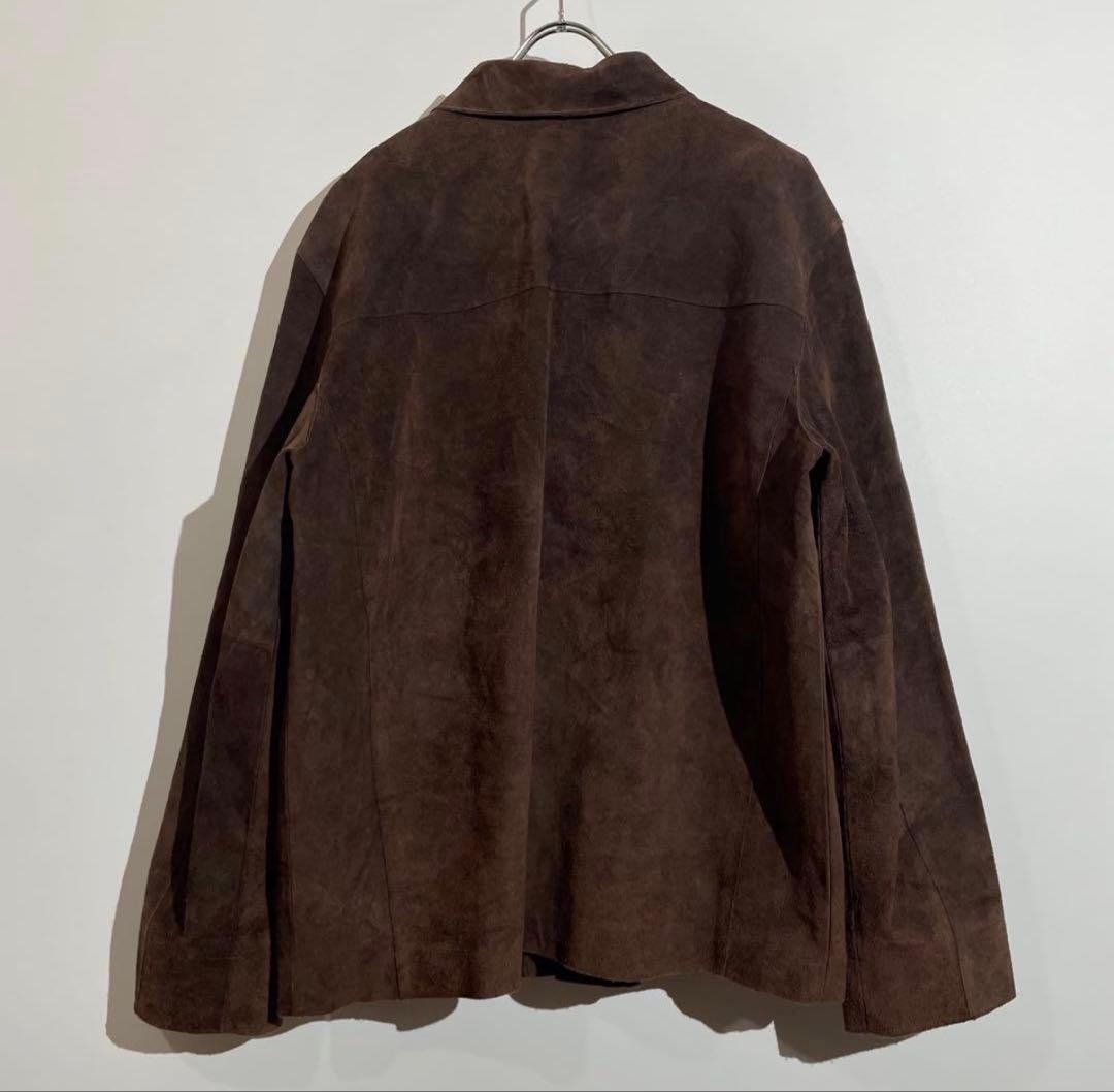 ゆ*る様 banana republic バナリパ　スウェードレザージャ