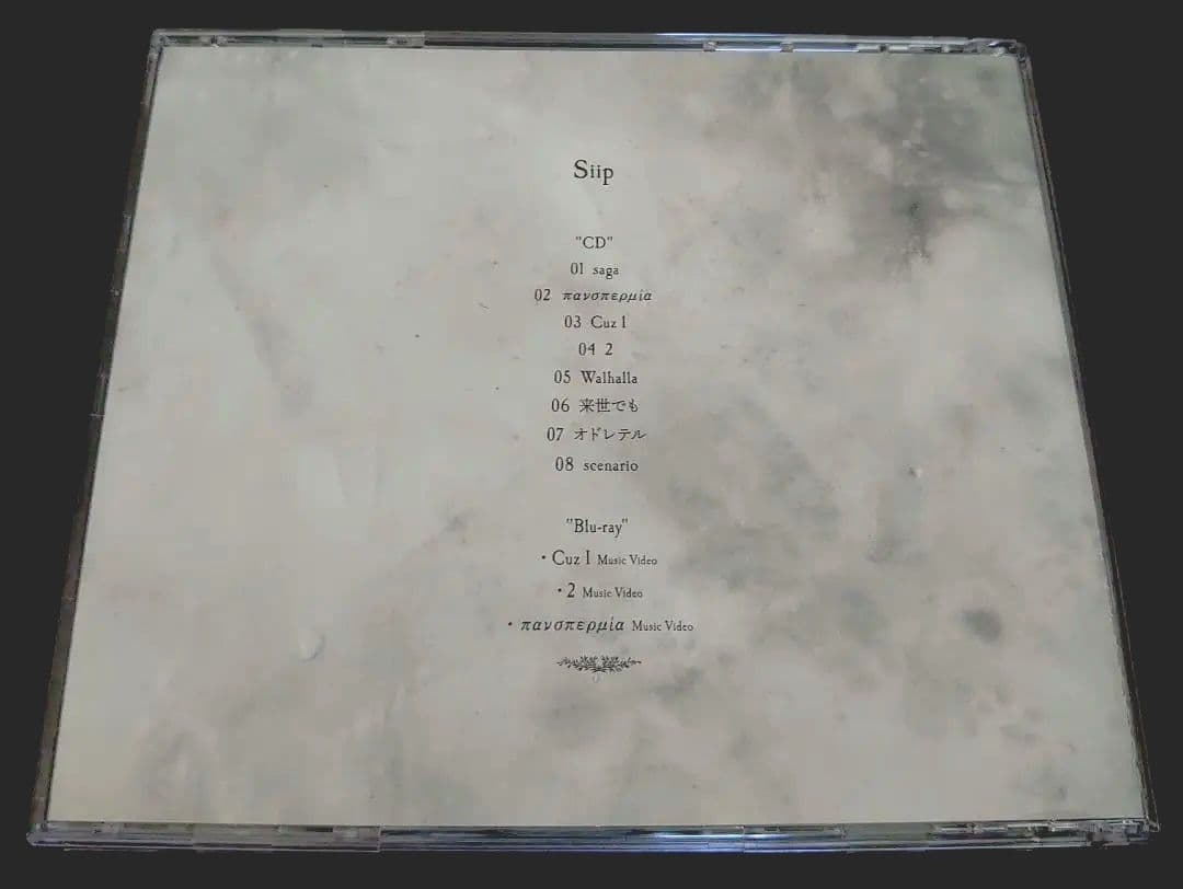 【美品】 Siip 1st album 帯、タロットカード付 アルバム